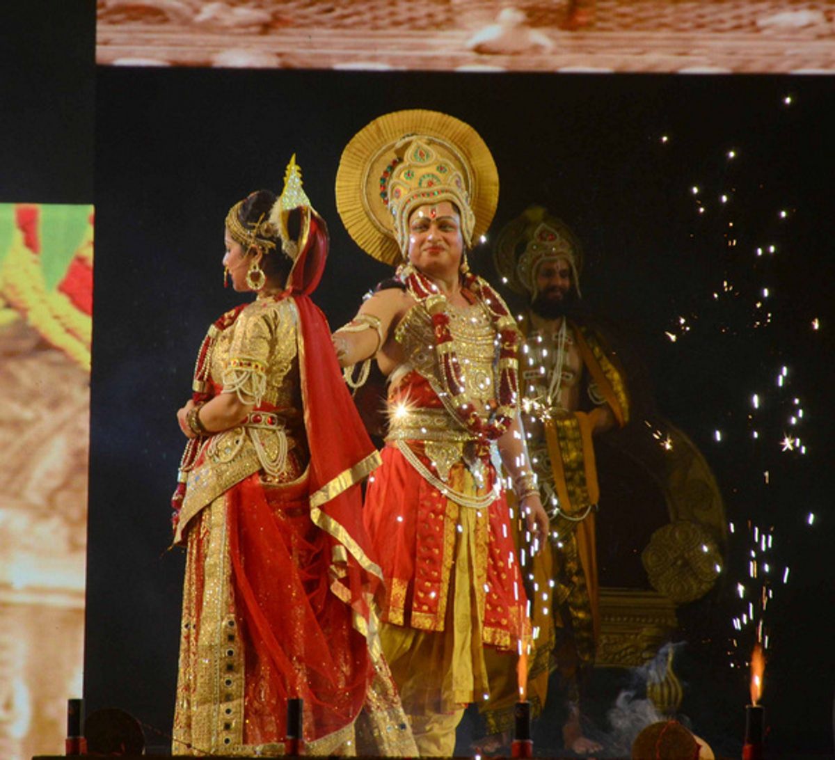 Company of Broadway Ramlila at Photos: First Look at Aryan Heritage Foundation's BROADWAY RAMLILA
