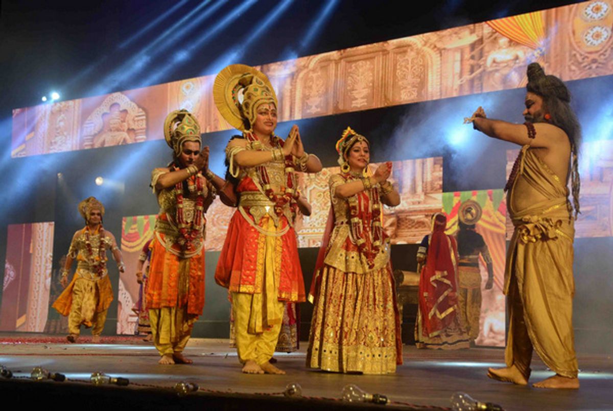 Company of Broadway Ramlila at Photos: First Look at Aryan Heritage Foundation's BROADWAY RAMLILA
