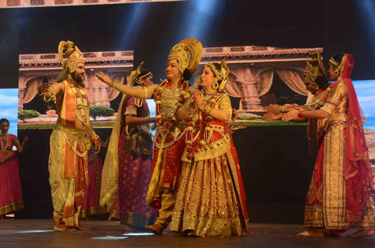 Company of Broadway Ramlila at Photos: First Look at Aryan Heritage Foundation's BROADWAY RAMLILA
