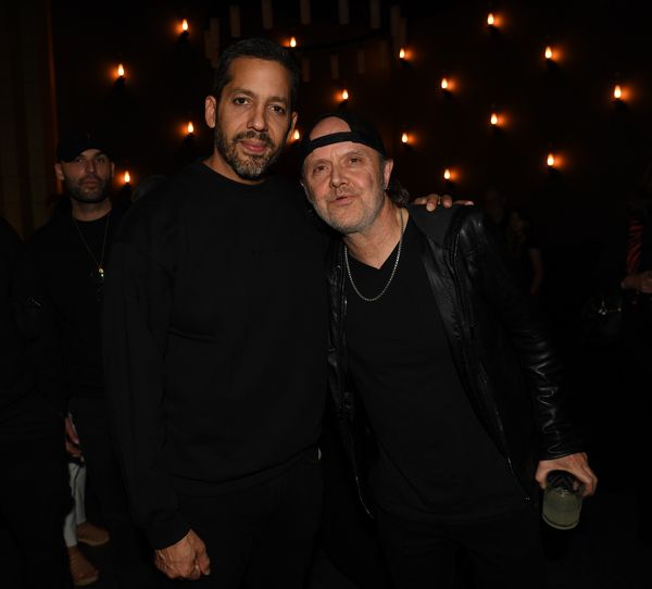 David Blaine and Lars Ulrich Photo