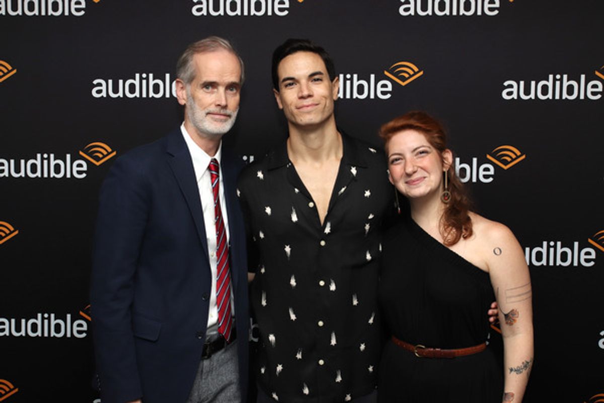 Jack Cummings III, Jason Gotay, and Sharon Halevy at 