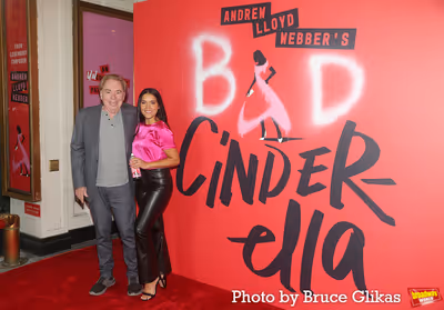 Andrew Lloyd Webber and Linedy Genao Photo