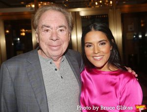 Andrew Lloyd Webber and Linedy Genao @ BroadwayWorld Andrew Lloyd Webber and Linedy Genao Photo