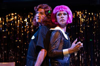 Brian Shaw and Tyler Anthony Smith  Photo