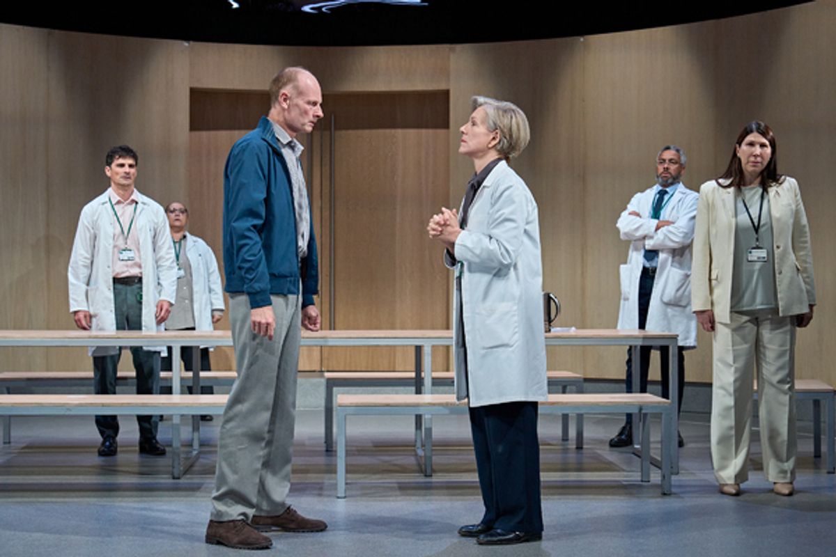John Mackay and Juliet Stevenson and The Cast at 