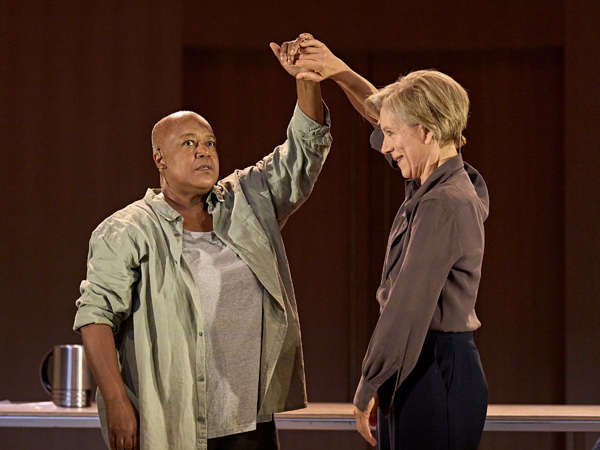 Juliet Garricks and Juliet Stevenson at 