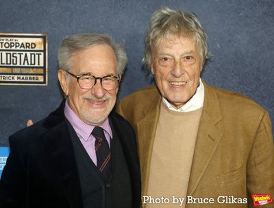 Steven Spielberg and Tom Stoppard Photo