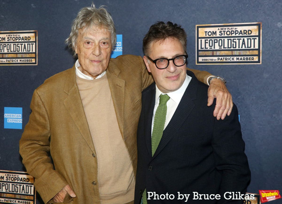 Tom Stoppard and Patrick Marber at 