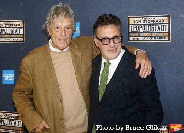 Tom Stoppard and Patrick Marber Photo