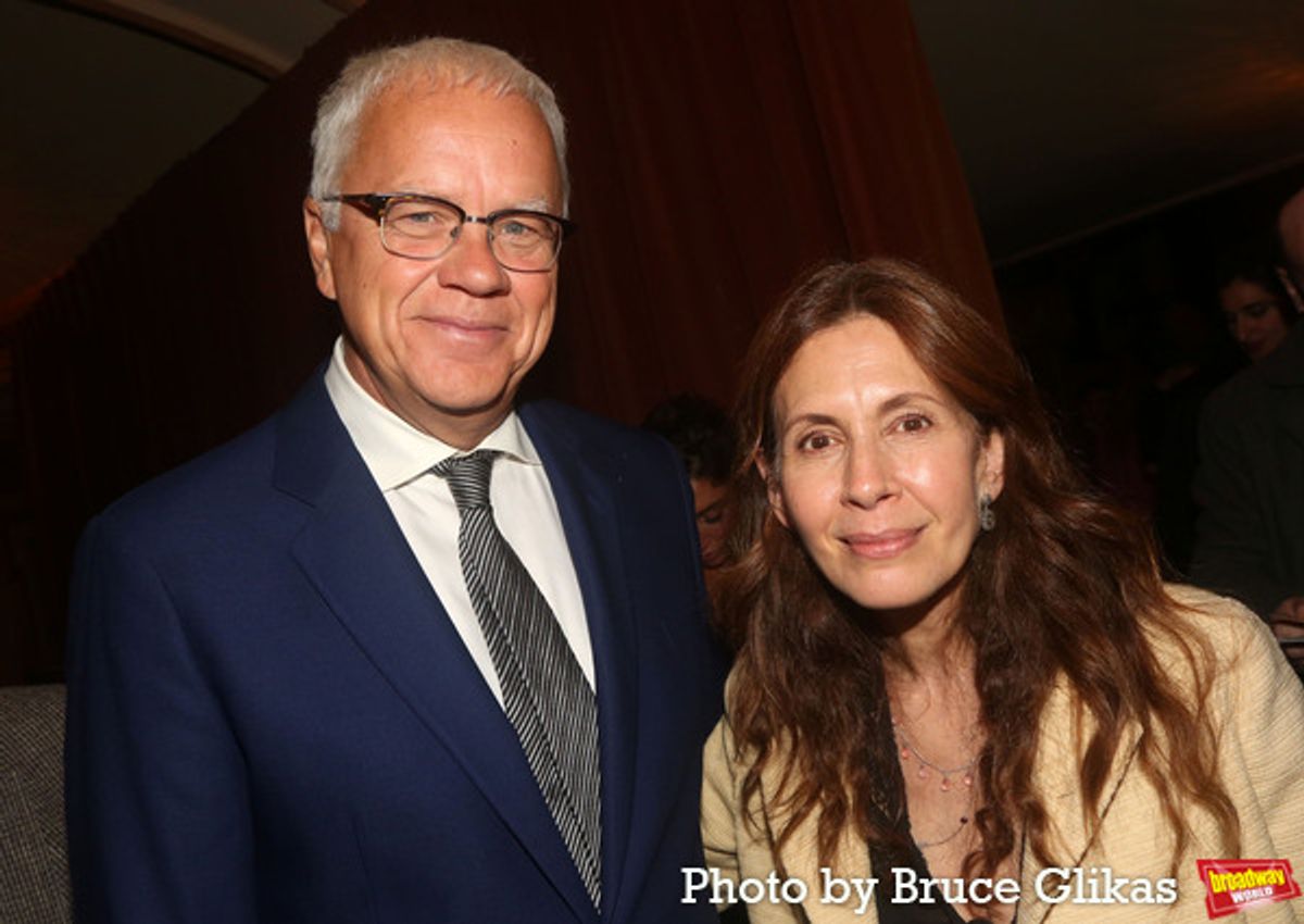 Tim Robbins and Jessica Hecht at 