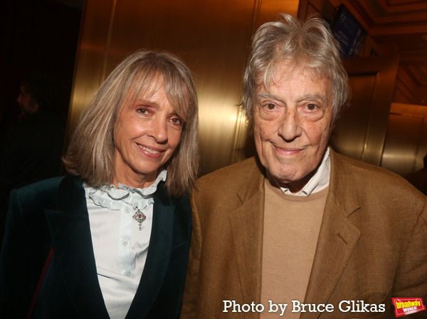 Sabrina Guinness and Tom Stoppard  Photo