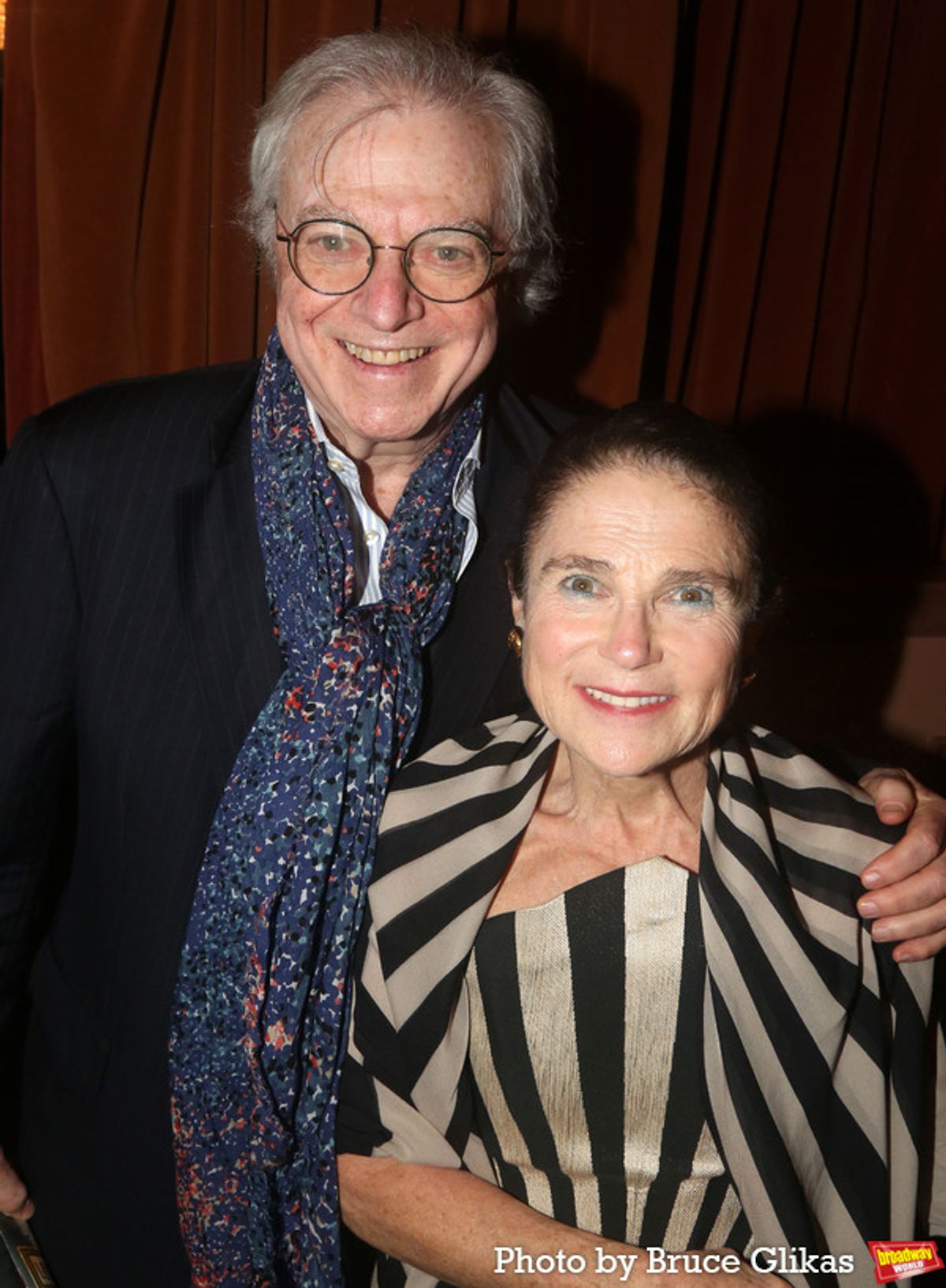 Andrew Levy and Tovah Feldshuh at 