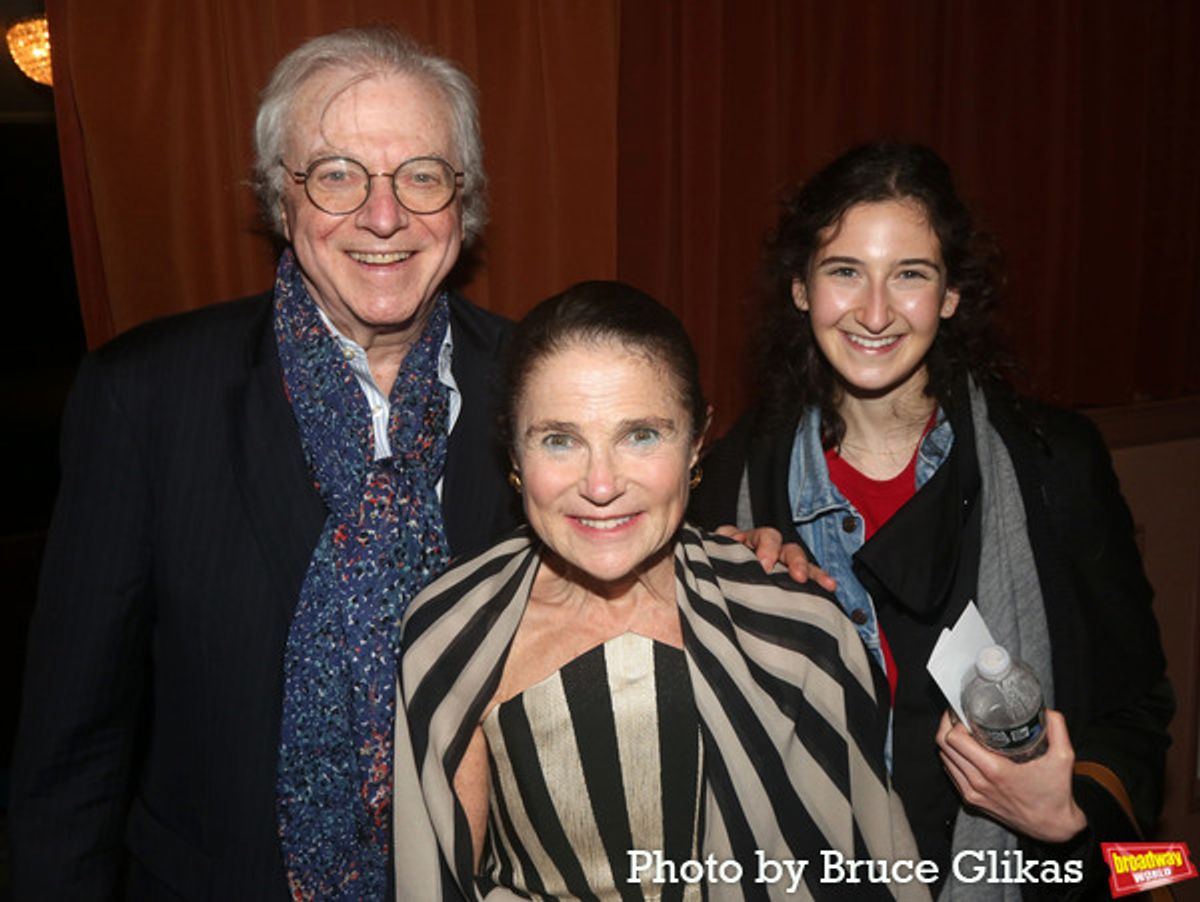 Andrew Levy, Tovah Feldshuh and Ari Kohn at 