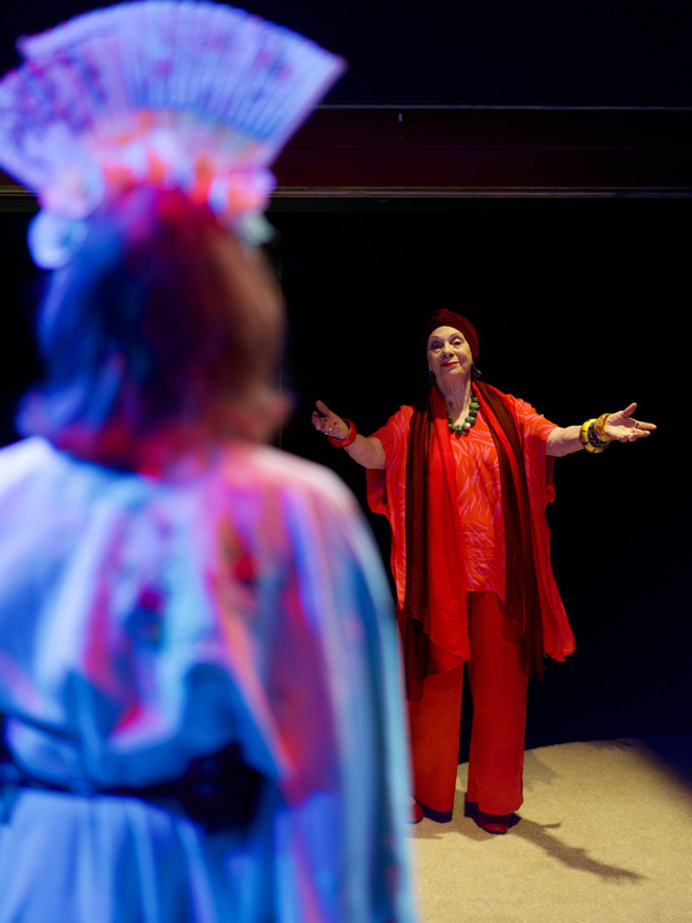 Photos: First Look at Linda Marlowe & Sara Kestelman in THE MILK TRAIN DOESN'T STOP HERE ANYMORE  Image