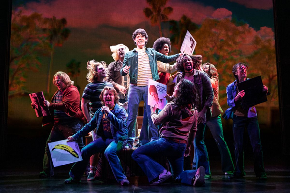 The cast of Almost Famous at Photo: Get a First Look at ALMOST FAMOUS on Broadway Ahead of its First Preview