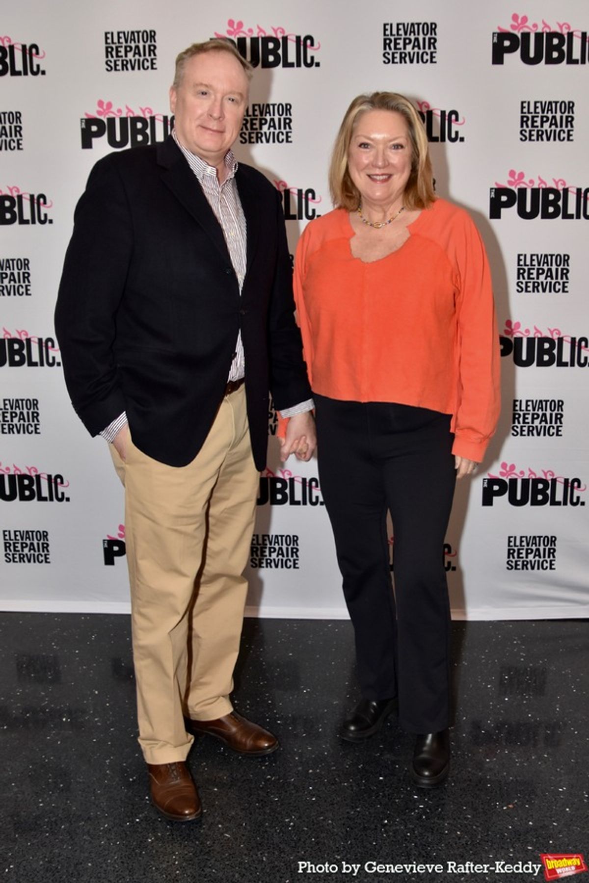 Brent Langdon and Kristine Nielsen at 