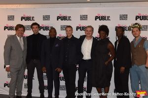 Oskar Eustis, Matthew Russell, Greig Sargeant, Ben Jalosa Williams, John Collins, Daphne Gaines, Christopher-Rashee Stevenson and Gavin Price @ BroadwayWorld Oskar Eustis, Matthew Russell, Greig Sargeant, Ben Jalosa Williams, John Collins, Dap Photo