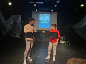 Connor Wilson and Kelly McCready @ BroadwayWorld Connor Wilson and Kelly McCready Photo