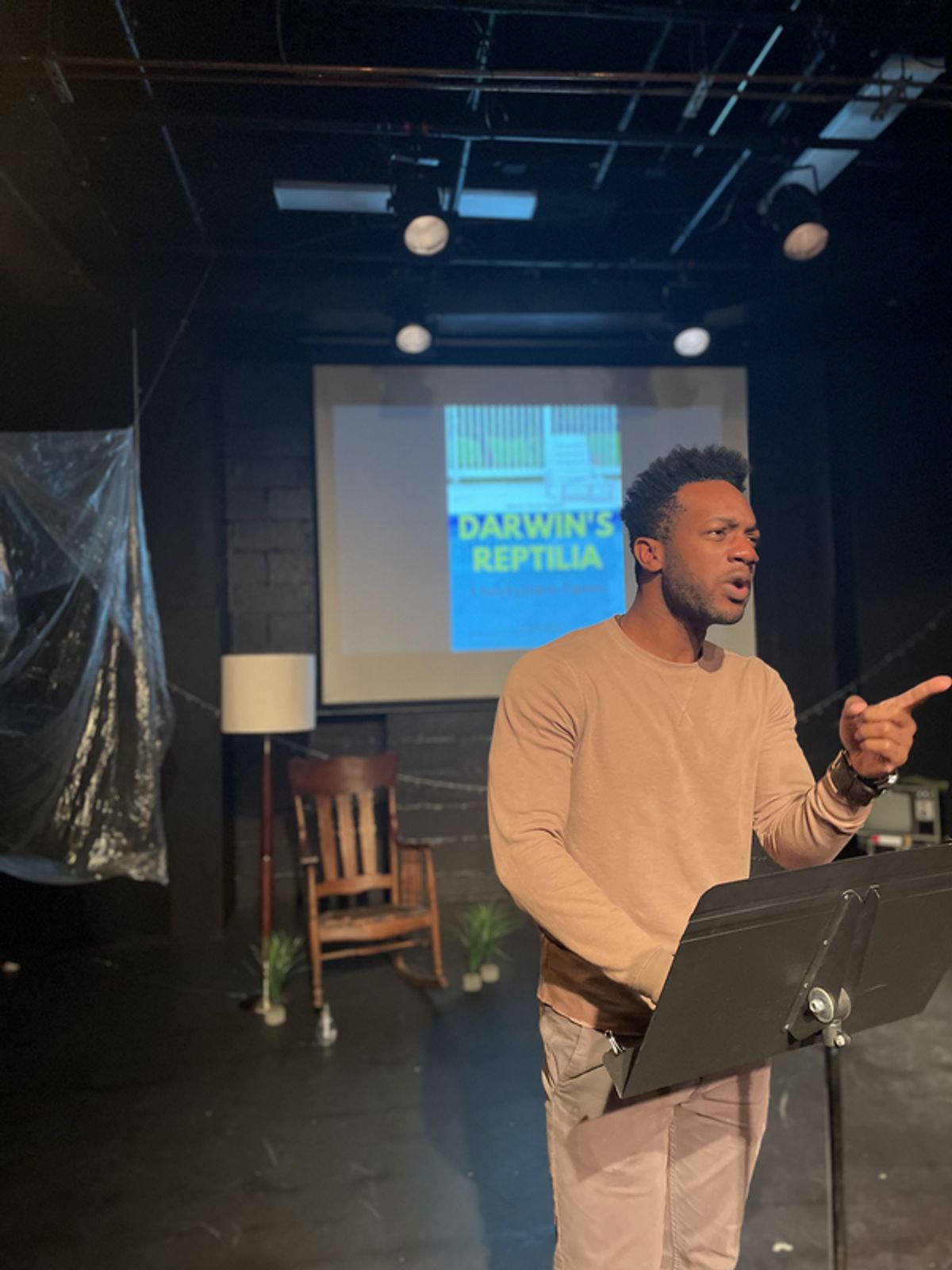 Connor Wilson at Photos: BURNING HOUSE Presents Charlie Falkner's Darwin's REPTILIA