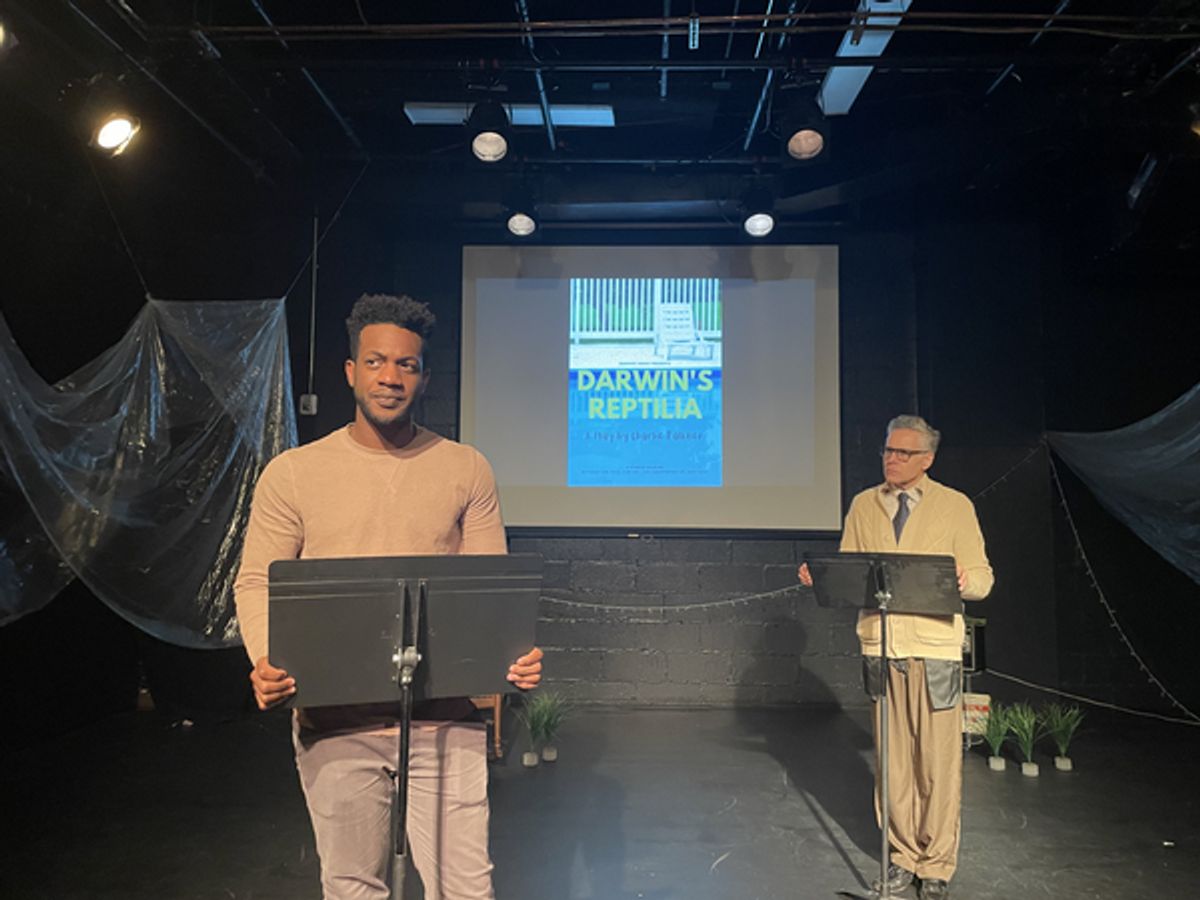 Connor Wilson and Joe Franchini at Photos: BURNING HOUSE Presents Charlie Falkner's Darwin's REPTILIA
