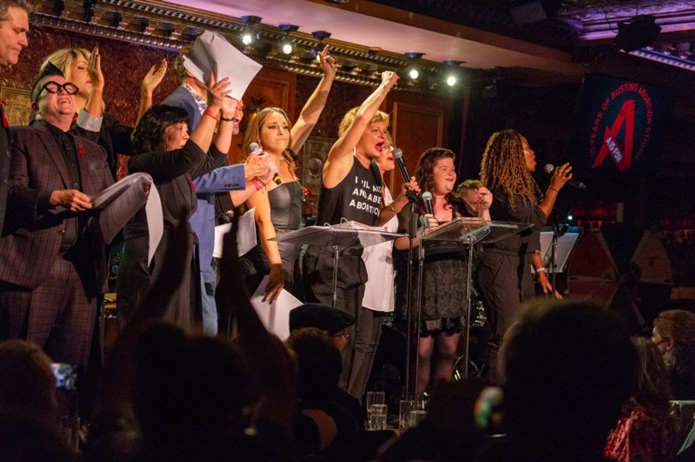 Photos: BROADWAY ACTS FOR ABORTION Raises Over 100K In Starry Benefit at 54 Below  Image
