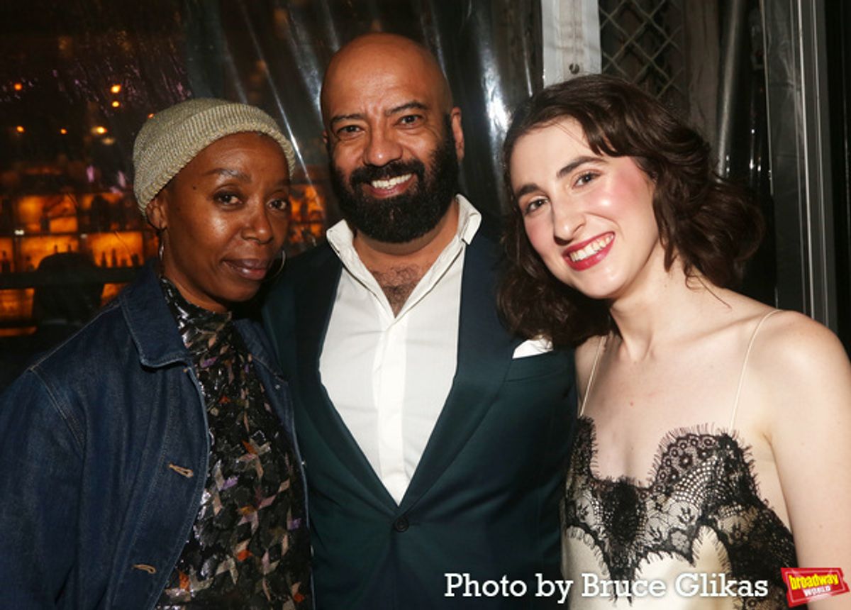 Noma Dumezweni, Aaron Neil and Colleen Litchfield at 