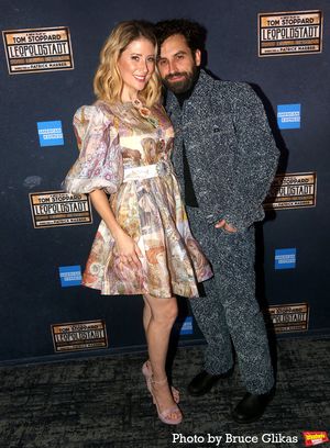 Caissie Levy and Brandon Uranowitz Photo