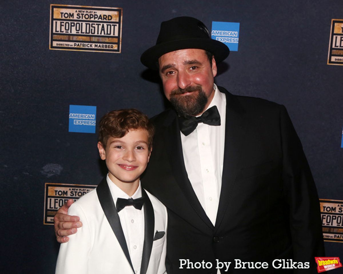 Joshua Satine and David Krumholtz at 