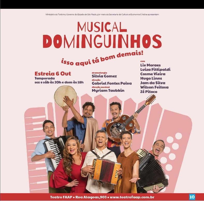 Musical DOMINGUINHOS: ISSO AQUI TA BOM DEMAIS Honors the Late Master of Accordion  Image