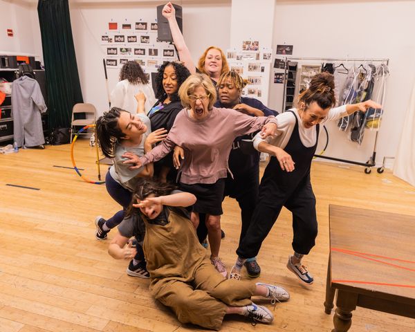 Kim Blanck, Sophia Ramos, Katie Thompson, Jackie Hoffman, Grace Slear, Anastacia McCl Photo