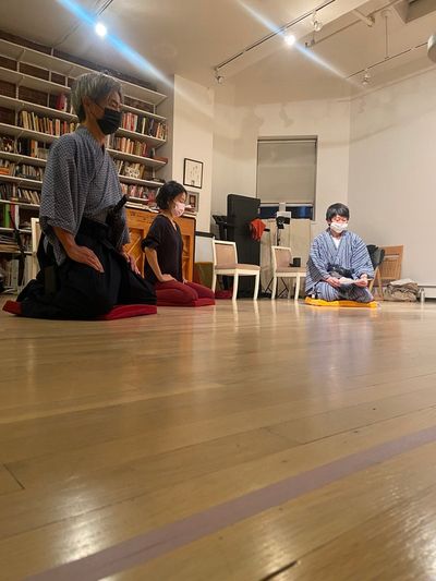 Yoshi Amao, Saori Goda and Tatsuo Ichikawa Photo