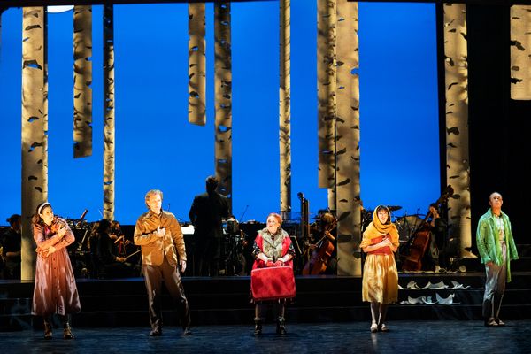 Stephanie J. Block, Sebastian Arcelus, Katy Geraghty, Krysta Rodriguez and Cole Thomp Photo