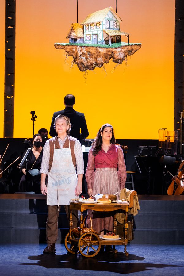 Stephanie J. Block and Sebastian Arcelus Photo