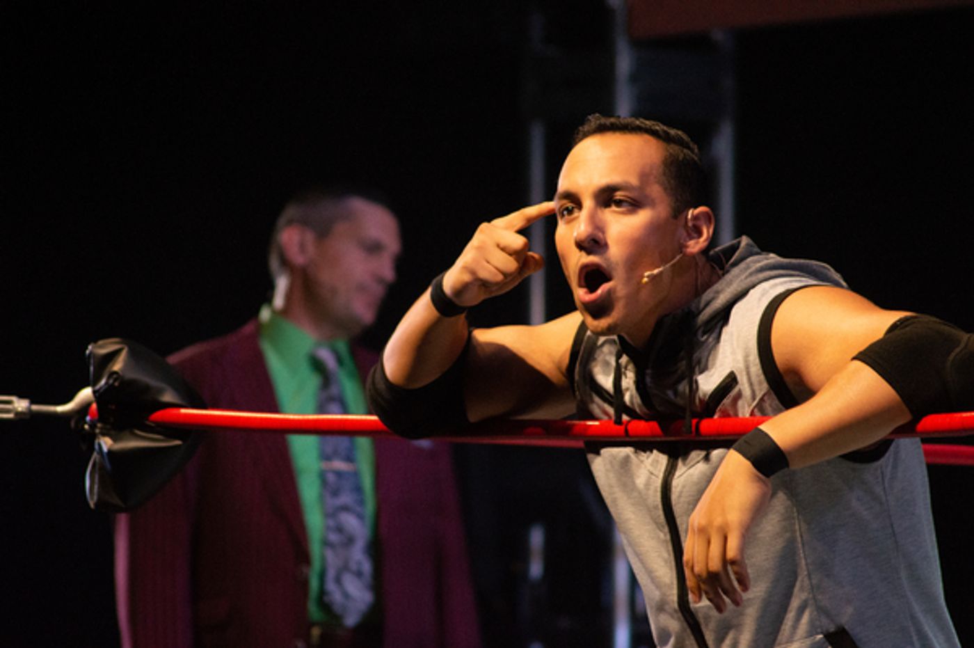 Photos & Video: First Look at THE ELABORATE ENTRANCE OF CHAD DEITY at ZACH  Image