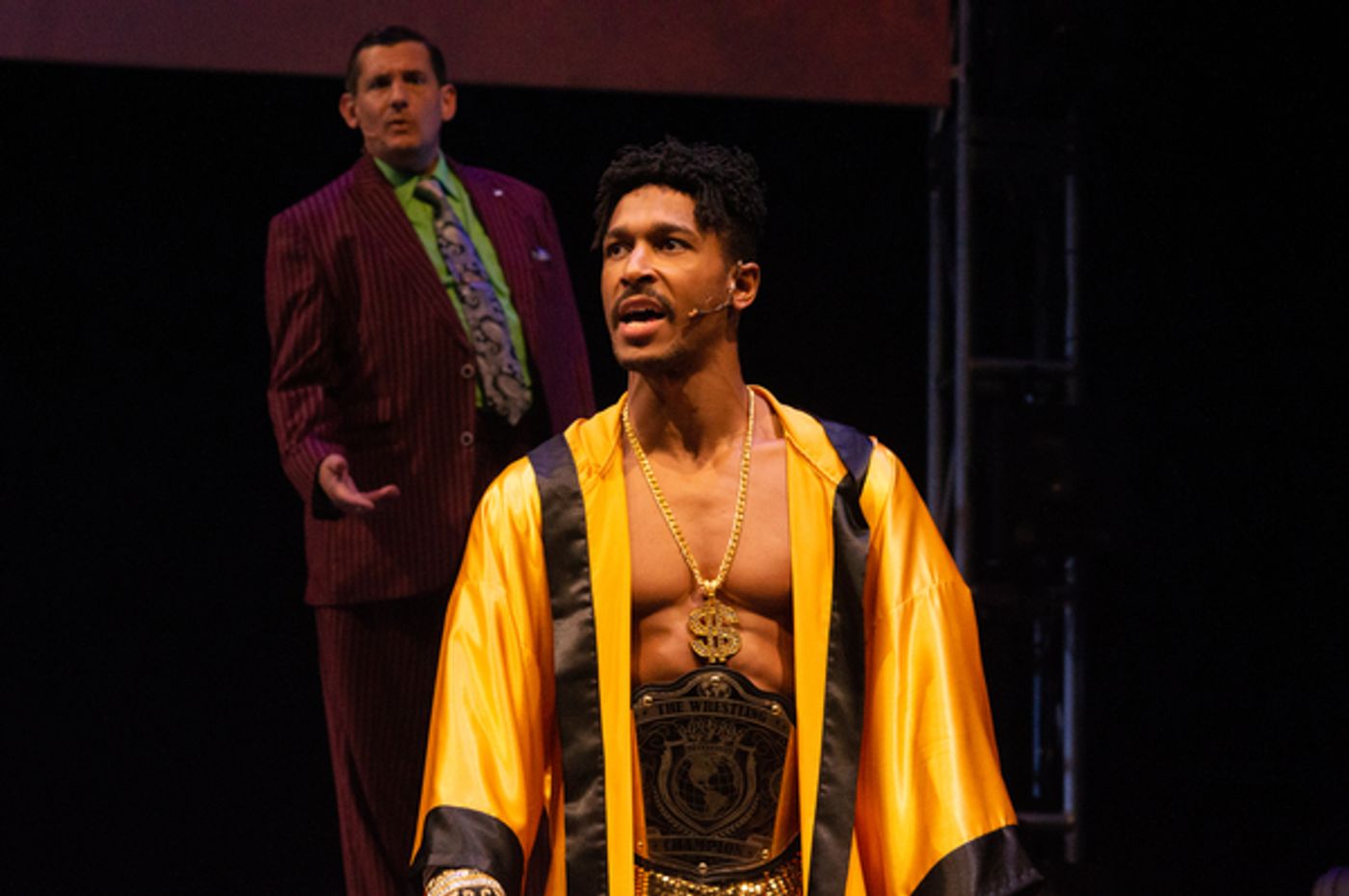 Photos & Video: First Look at THE ELABORATE ENTRANCE OF CHAD DEITY at ZACH  Image