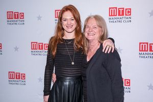 Marin Ireland and mother @ BroadwayWorld Marin Ireland and mother Photo