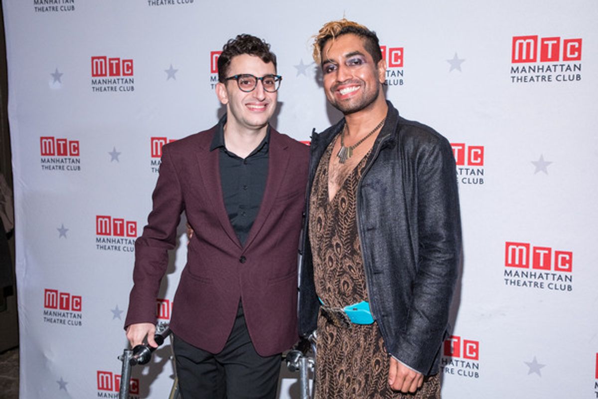 Ryan Haddad and Victor I. Cazares at Photos: Go Inside Opening Night of COST OF LIVING on Broadway