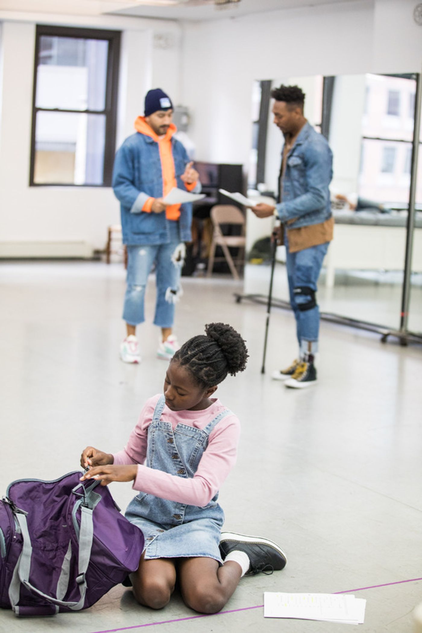 Photos: Go Inside Rehearsals for THE BANDAGED PLACE World Premiere at Roundabout Theatre Company  Image
