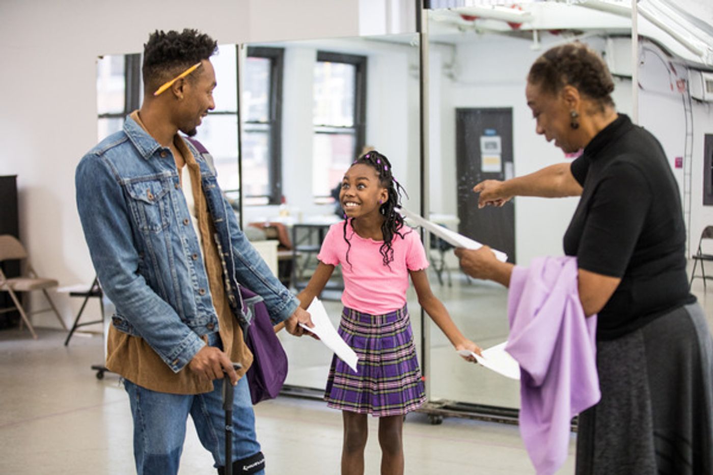 Photos: Go Inside Rehearsals for THE BANDAGED PLACE World Premiere at Roundabout Theatre Company  Image
