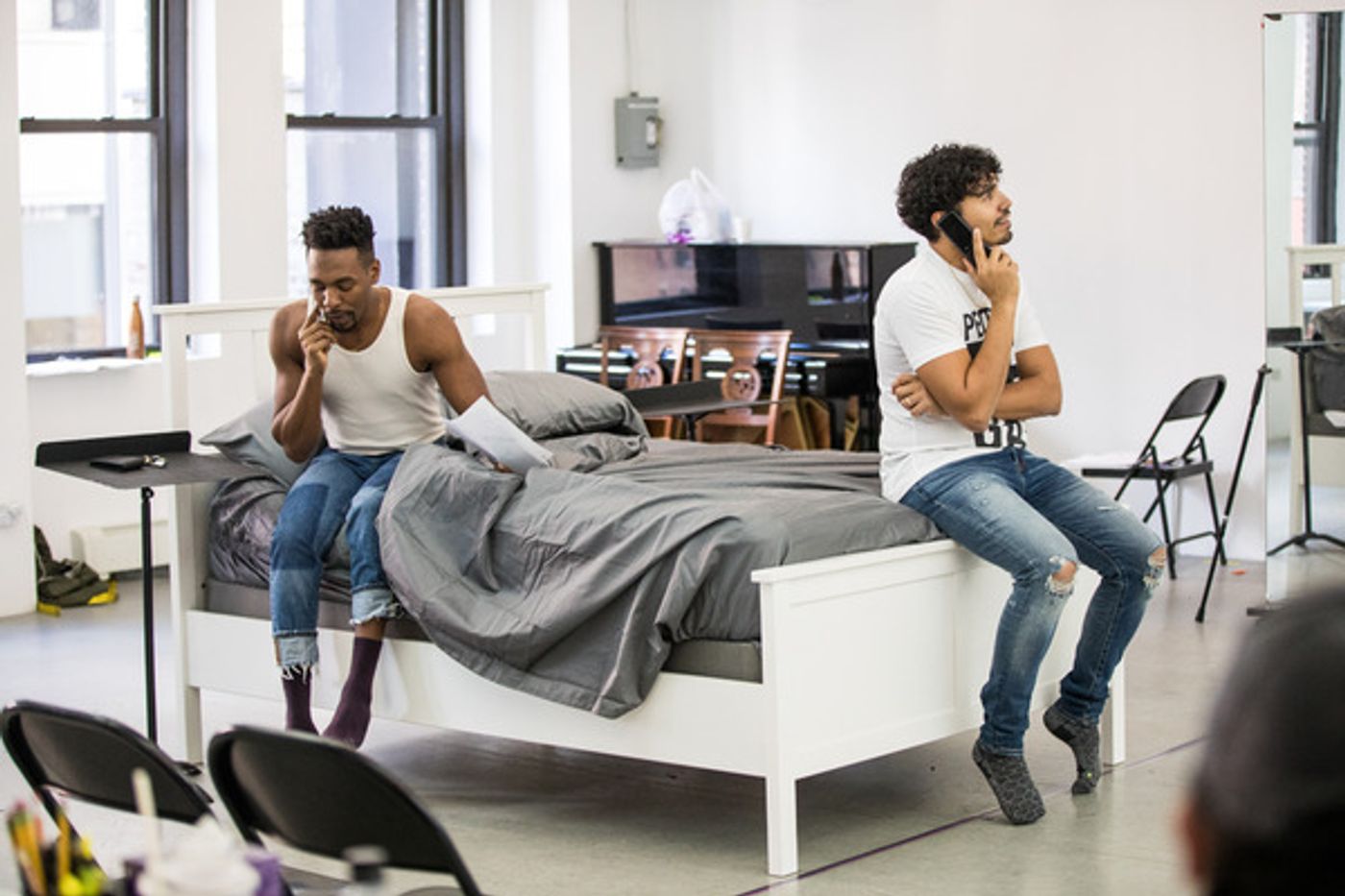 Photos: Go Inside Rehearsals for THE BANDAGED PLACE World Premiere at Roundabout Theatre Company  Image