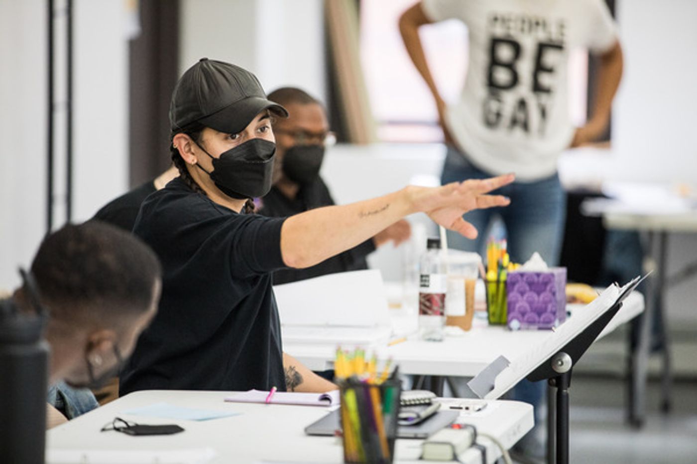 Photos: Go Inside Rehearsals for THE BANDAGED PLACE World Premiere at Roundabout Theatre Company  Image