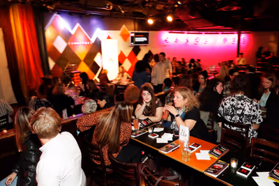 Guests attend Ms. Foundation For Women's 25th Comedy Night At Carolines on Broadway a Photo