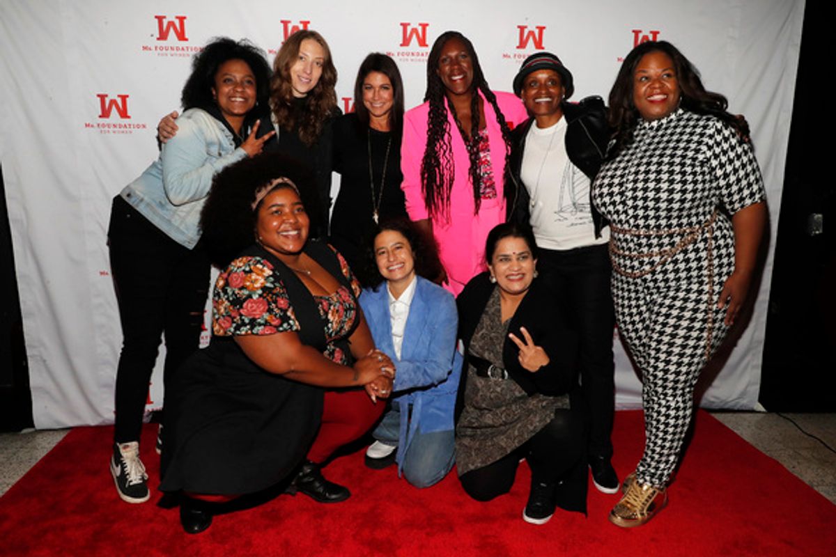 Chanel Ali, Dulcé Sloan, Jordan Jensen, Caroline Hirsch, Ilana Glazer, Teresa Younger, Zarna Garg, Pat Brown, and Yamaneika Saunders  at 