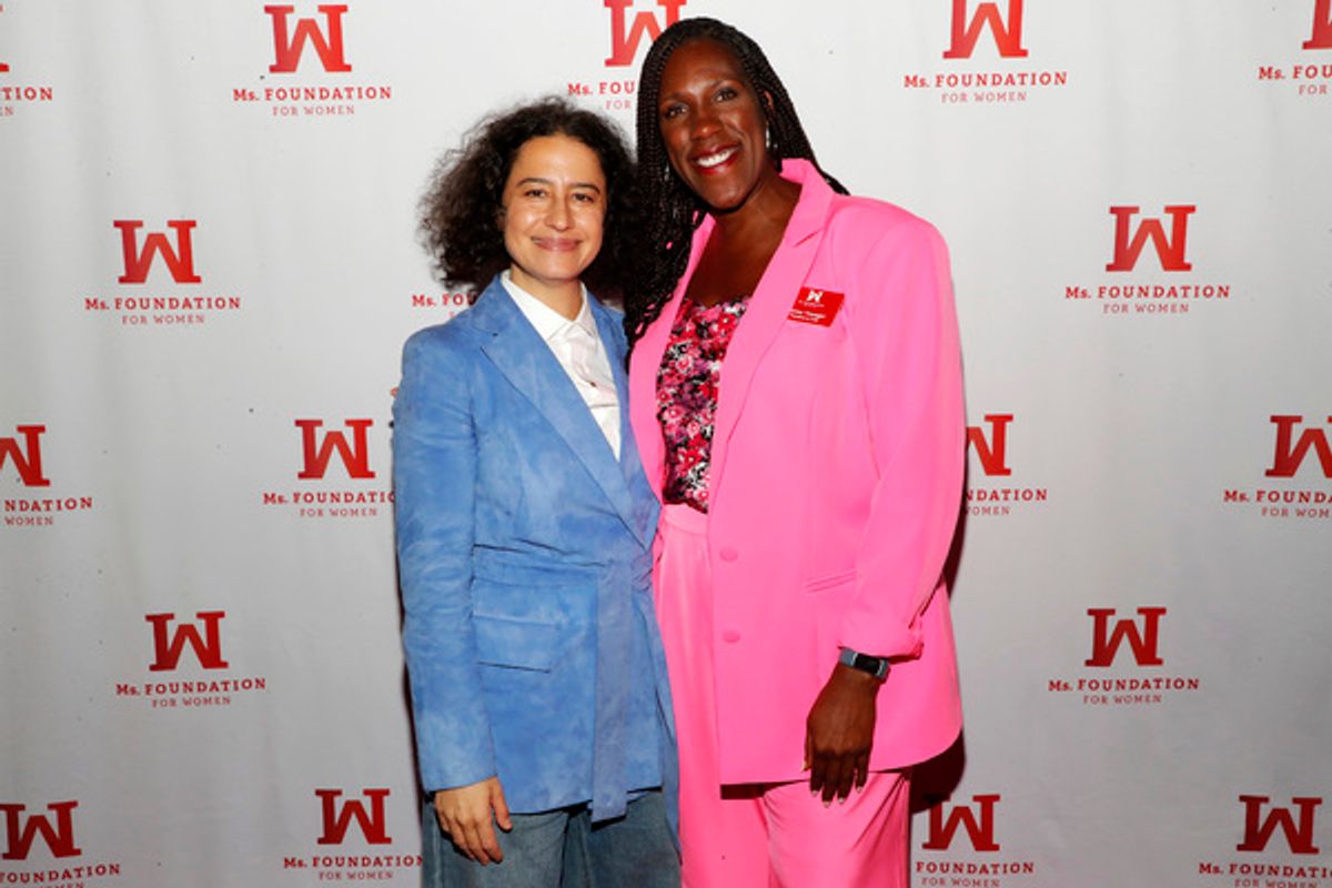Ilana Glazer and Teresa Younger at 
