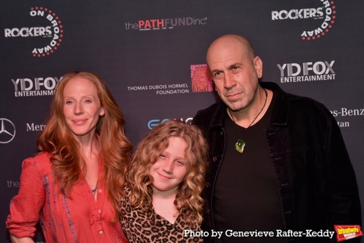 Sarah-Jane Casey, Gus Schonfeld and Jeremy Schonfeld at 