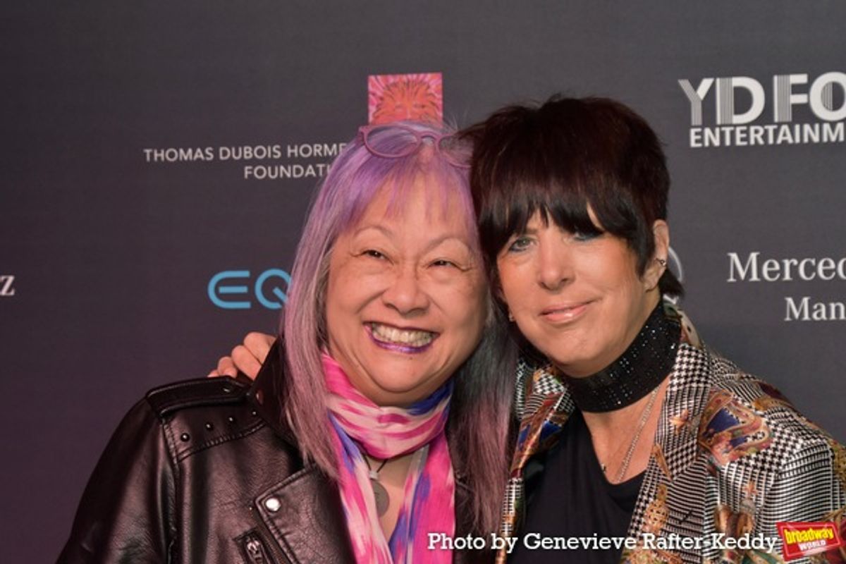May Pang and Diane Warren at 