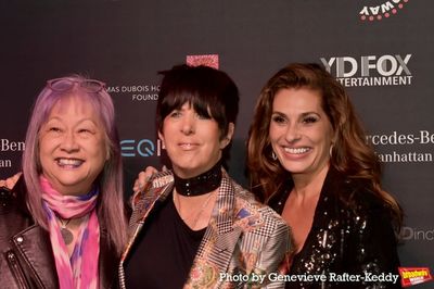 May Pang, Diane Warren and Dolly Fox Photo