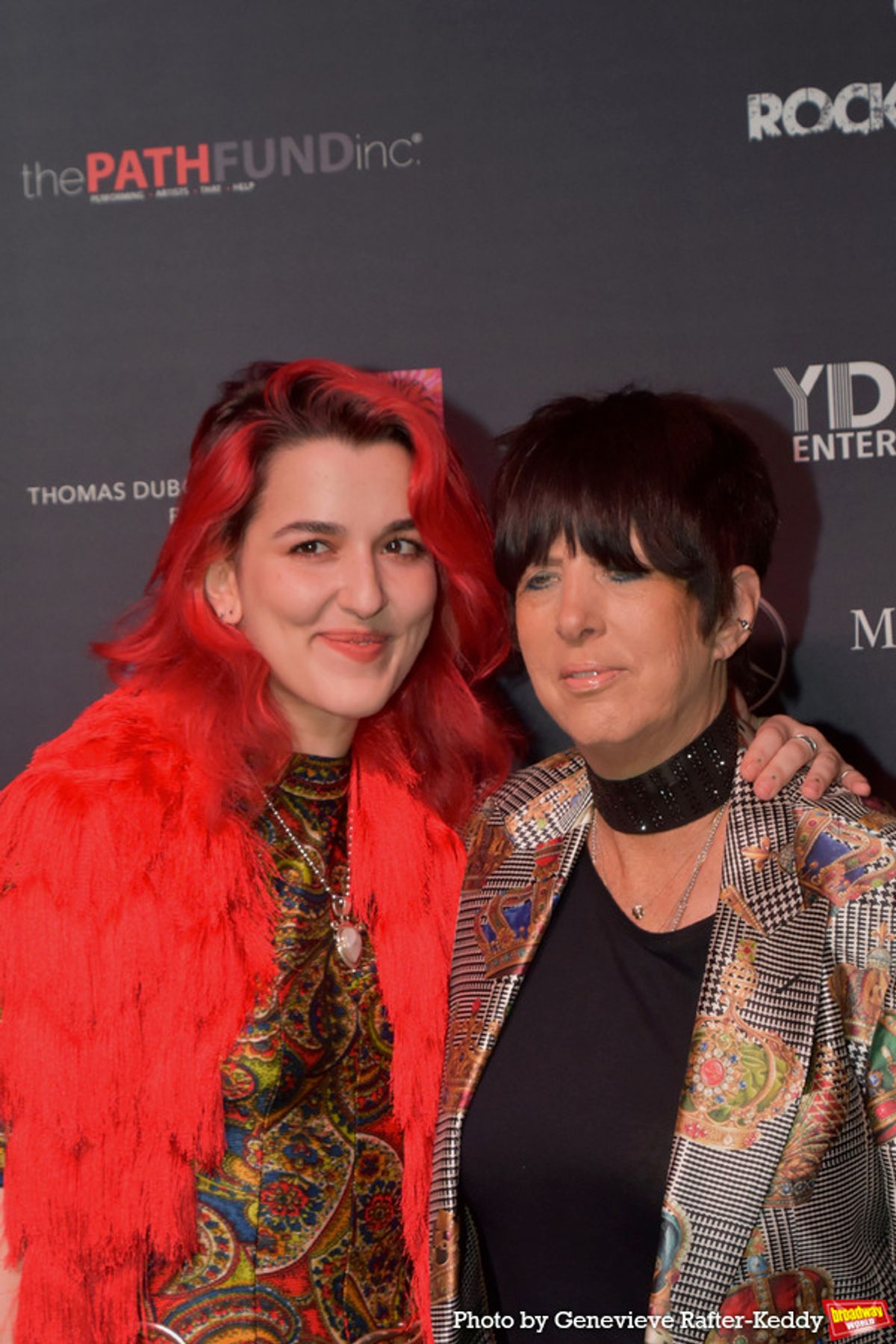 Sam Behr and Diane Warren at 