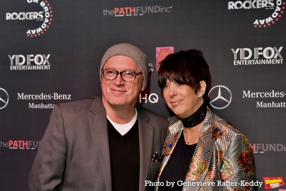 Donnie Kehr and Diane Warren at 
