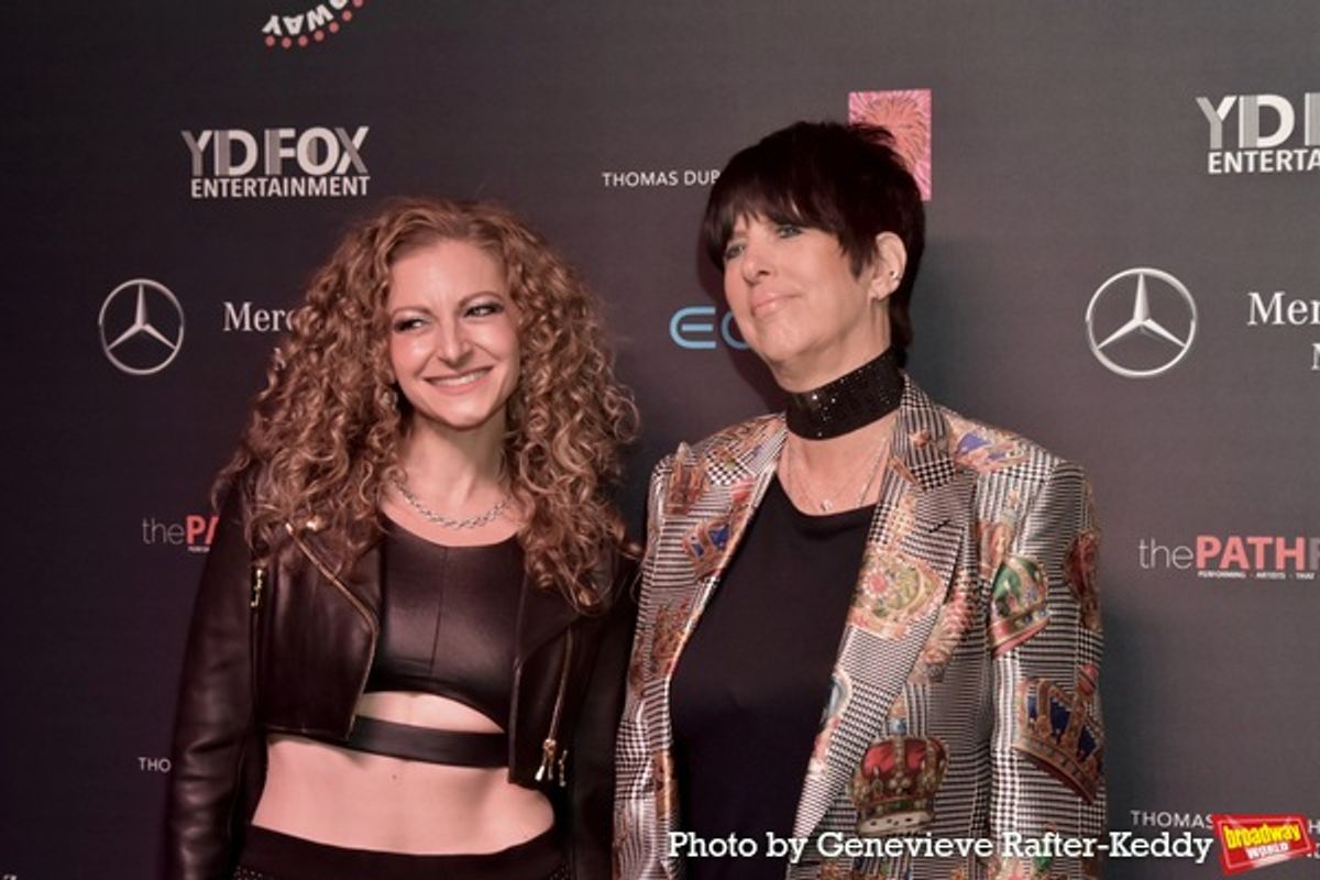 Lauren Molina and Diane Warren at 